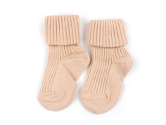 MP peach pink cotton socks (3-pack)